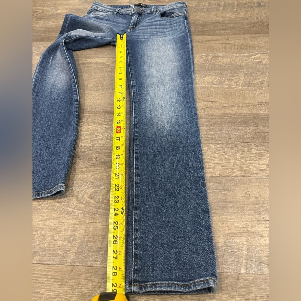 KUT from the Kloth  Womens Blue Catherine Boyfriend Jeans Stretch Size 6 - Picture 6 of 11